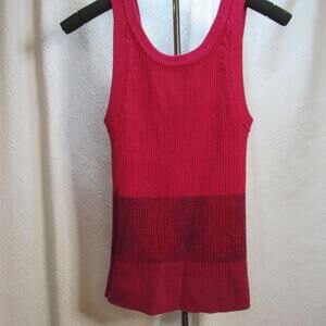 Anthropologie Women's Red and Pink Other-top